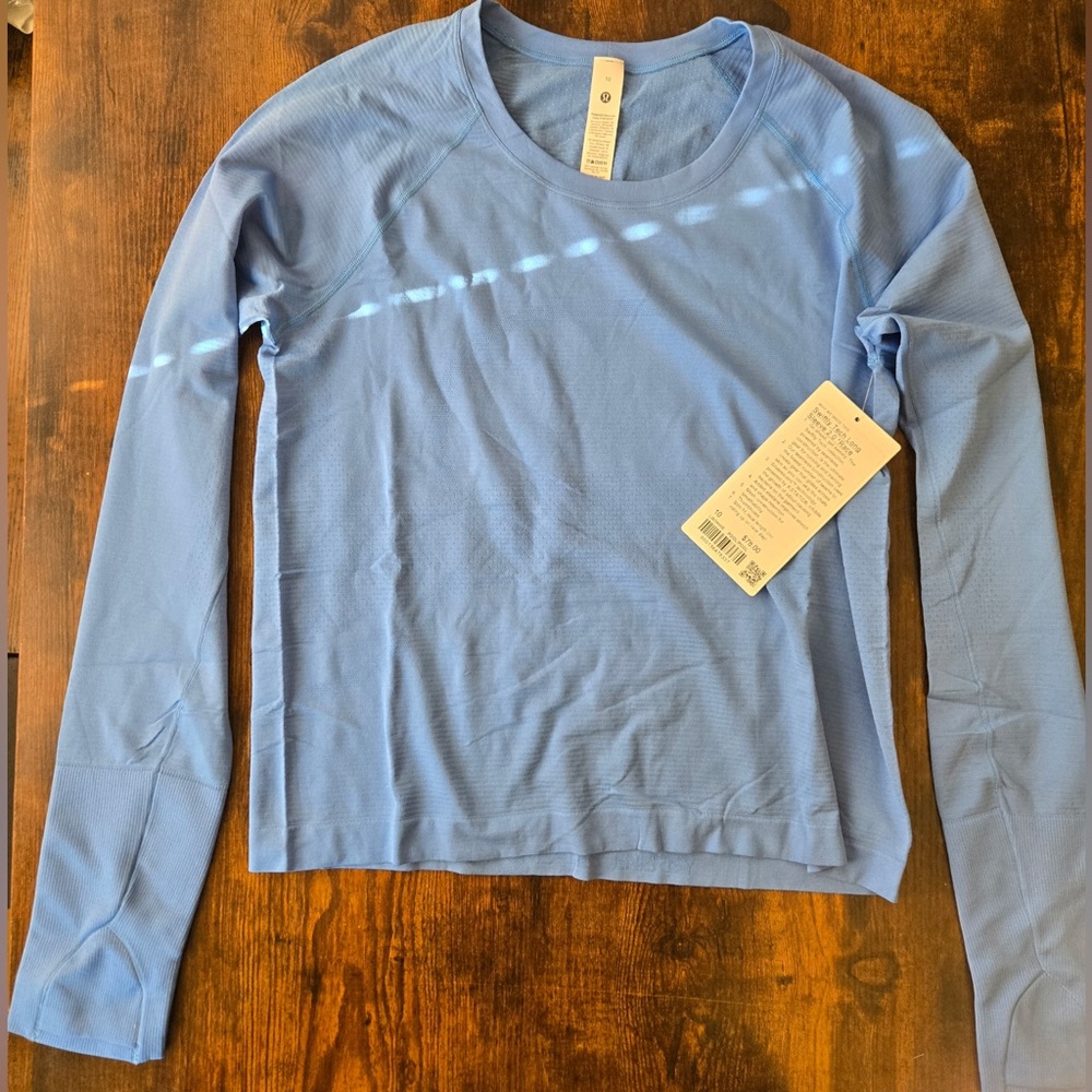 Lululemon Swiftly Tech Long Sleeve Size 10 New